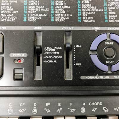 90’s Casio CTK-611 Keyboard, 61 Keys, Touch Sensitive, Drums, MIDI, Polyphonic image 3