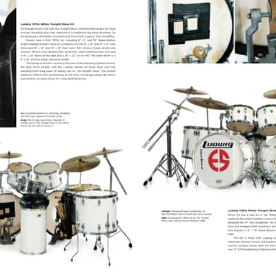 David Frangioni Collection, Ed Shaughnessy's, Tonight Show - 1979 Ludwig 10-Piece Drum Kit w/Hardware!! image 10