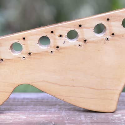 1972 Vintage Fender Stratocaster 3-Bolt NECK Maple Original Frets 1970's Strat Guitar image 7