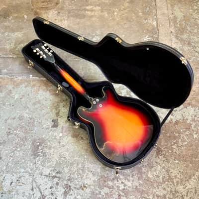 Mosrite Celebrity 3 c 1967 - Sunburst original vintage USA Mosley image 10
