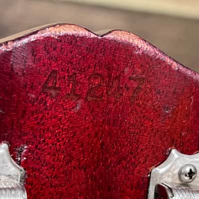 Gibson ES-335TD with Bigsby 1961 - Cherry image 7