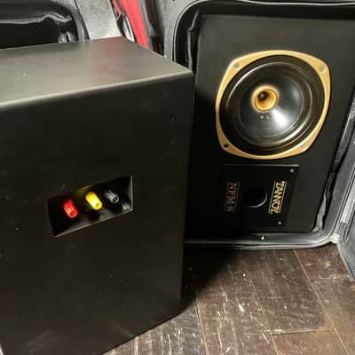 Tannoy NFM-8 2-Way Passive Studio Monitors 1980s - Black | Reverb