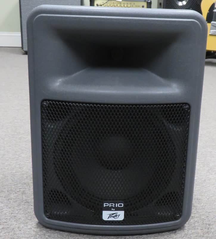Peavey PR10 400-Watt 2-Way 10" Passive Loudspeaker 2010s - Black image 1