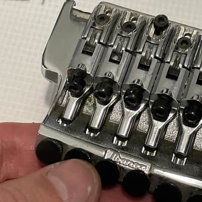 2000's Indonesian Era Ibanez RG Series Edge III Chrome Tremolo Bridge Vibrato image 15