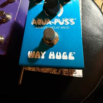 Way Huge WM71 Smalls Aqua-Puss Analog Delay MkIII 2018 - Present - Blue image 1