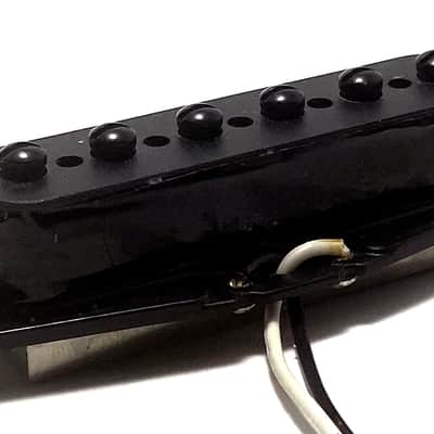 Dragonfire Cane Singles SSS Pickup Set ~ Modern Ceramic Power Strat Bridge+Middle+Neck Pickups, Black image 4