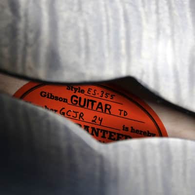 Gibson Custom Shop Gary Clark Jr. Signature ES-355 - VOS Cobra Burst #24 of 100 image 13
