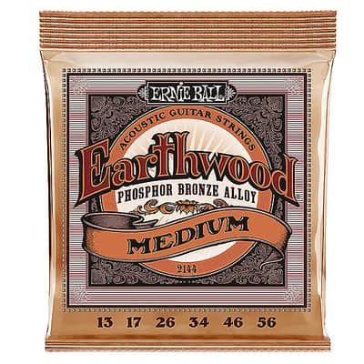 Ernie Ball 2144 Earthwound Power Slinky Acoustic Guitar Strings
