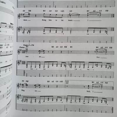 Megadeth – Rust in Peace (Guitar Recorded Versions) – Première édition Hal Leonard 1990 image 8