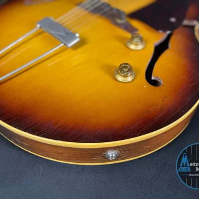 Gibson ES-125T Sunburst (1957) image 3