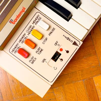 Bontempi Memoplay (Italy, 1981) – Vintage Toy Synth Organ Keys – Original Manual Included – Tested! image 7