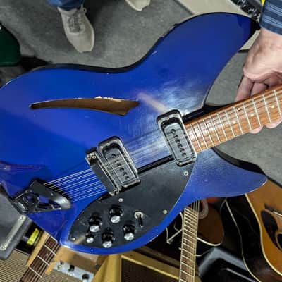Rickenbacker 330 12 string 1987 - Midnight Blue image 1