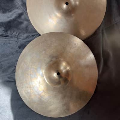 Zildjian 14" A Custom Hi-Hat Cymbals (Pair) 1991 - Present - Brilliant image 1