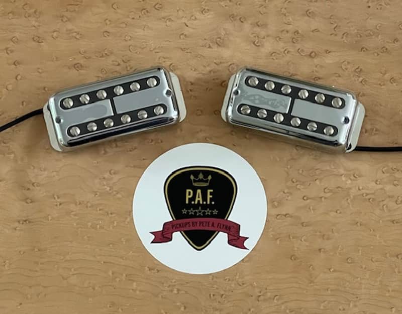 Pikcups by Pete A Flynn Flynn-o-tron, Filtertron pickup set - chrome image 1