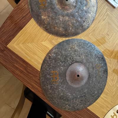 Meinl 16" Byzance Extra Dry Medium-Thin Hi-Hat (Pair) 2007 - Present - Un-Lathed image 2