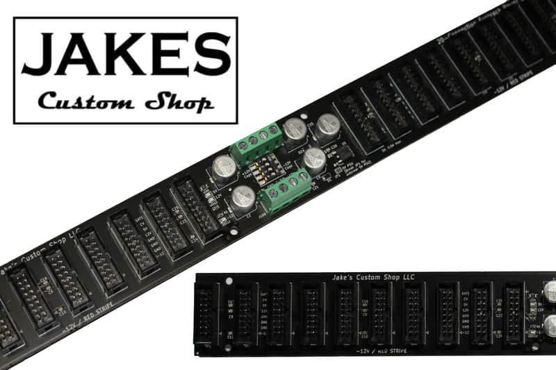 20 Connection Eurorack Power Bus Board Ultra Noise Rejection image 1