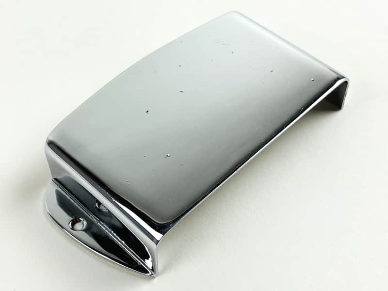 Fender Vintage Precision Bass Bridge Cover (Ashtray) Chrome c. 1965–1975 image 1