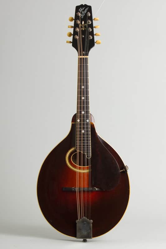 Gibson  Model A-4 Snakehead Carved Top Mandolin (1923), ser. #73657, original black hard shell case. image 1