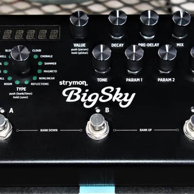 Strymon Midnight Edition Big Sky Reverb 2021 - Midnight Edition Dark Gray image 1