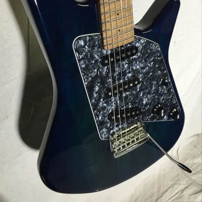 Music Man Albert lee Trans blue roasted Maple Neck Upgrade image 6