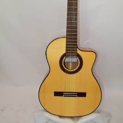 Cordoba GK Studio Nylon String Acoustic Electric Guitar, Natural w/ Case image 2