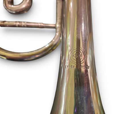 Professional Nickel Musical Trumpet for Interior Decoration Soviet Union 1959 USSR 1959 - Nickel image 6