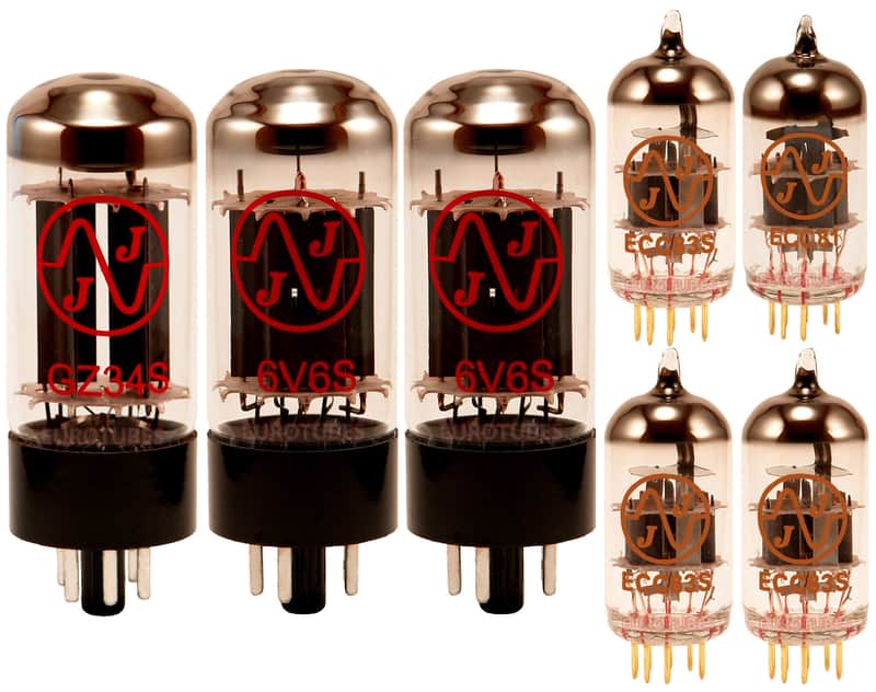 Fender Tremolux Gold Pin Option Retube(TM) Kit with JJ 6V6S's image 1