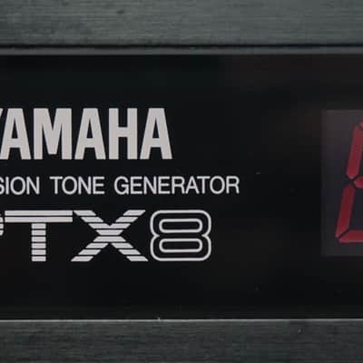 Yamaha PTX8 Percussion Tone Generator Vintage 2U Rack Module - New Screen - 100V image 4
