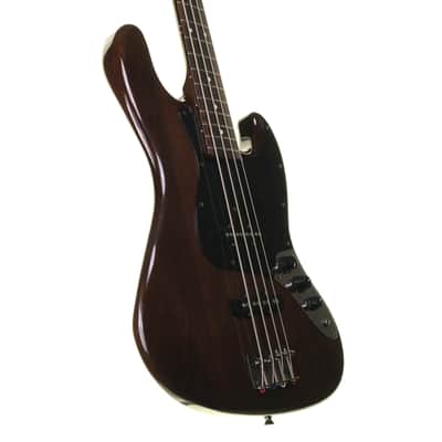 Fender Japan Classic 60s Jazz Bass Guitar Walnut with Gig Bag image 5