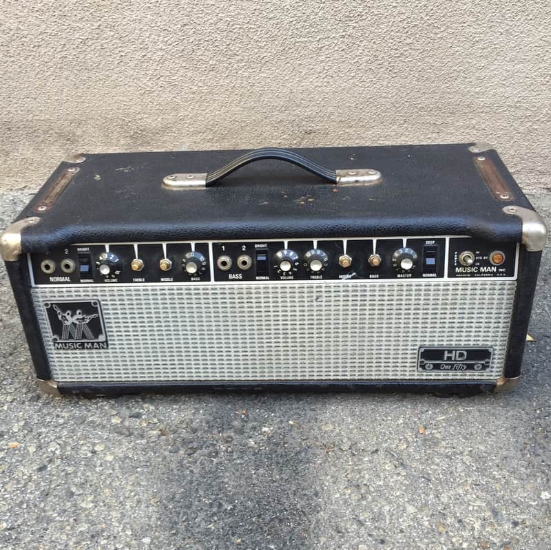 Music Man HD One Fifty 2-Channel 150-Watt Guitar Amp Head 1980