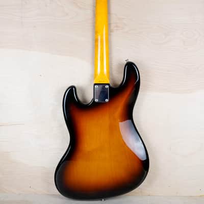 Fender JB-62 Jazz Bass '62 Reissue MIJ 1993 Sunburst Fujigen Japan w/ Bag image 3