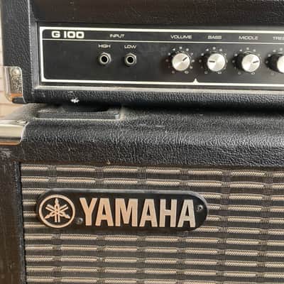 Yamaha G100 1970’s - Black half stack image 11