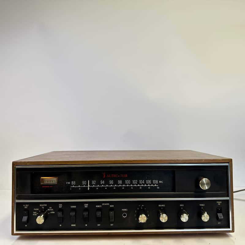 Vintage 1960's Altec 711B ~ FM Stereo Receiver image 1
