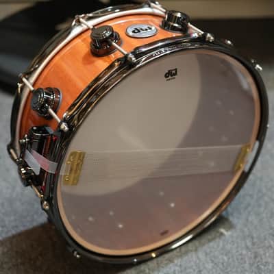 DW 14x6.5 Collector's Series Exotic Snare Drum Sapele - Used image 7