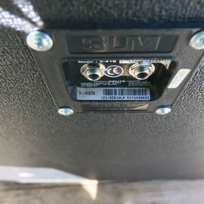 Ampeg VH140C + V-412 Cabinet Stack - Just Serviced - w/ Footswitch, Manual, 2 new Scumback BM75 Speakers image 9