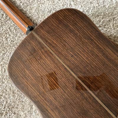 Red 41 Inch Acoustic Guitar, Spruce Mahogany Body, Rosewood Fingerboard Neck image 5