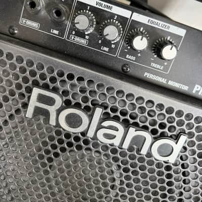 Roland PM-10 30-Watt 2x10" Personal Drum Amplifier for V-Drums 2012 - Present - Black image 2