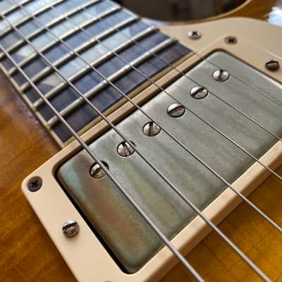 Gibson Custom Shop Heavy Aged 2014 Hand Selected 1959 Les Paul Standard Historic Reissue Green Lemon (R9) image 11