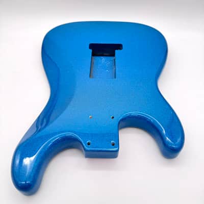 HooDoo Stratocaster Body Alder Sparkle Blue hsb6386 image 7
