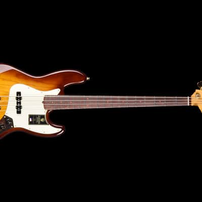 Fender 75th Anniversary Commemorative Jazz Bass 2020 - 2-Color Bourbon Burst image 2