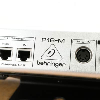 Behringer Powerplay P16-M 16-Channel Digital Personal Mixer CG01ZS2 image 8
