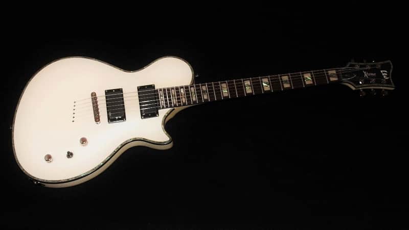 ESP LTD Xtone PD1 White Electric Guitar image 1