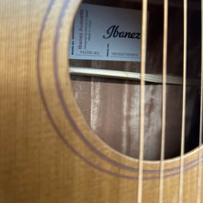 Ibanez PA230E-NSL Platinum Collection Jumbo 2021 - Natural Satin image 4