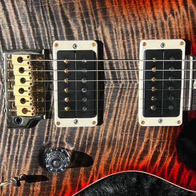 PRS Custom 24-08 10-Top 2017 - 2024 - Charcoal Cherry Burst image 8