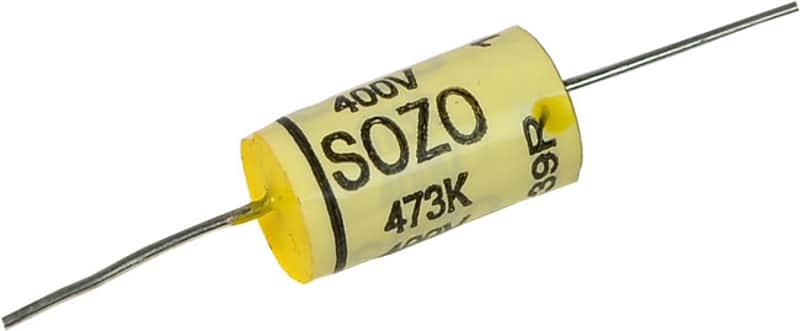 SoZo NOS 47nF 400V Axial Capacitor (473K) (.047uf) image 1