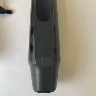 Vintage Selmer S80 C* Alto Saxophone Mouthpiece with Premium Selmer 434A1 Inverted Ligature and Mouthpiece Pouch image 3