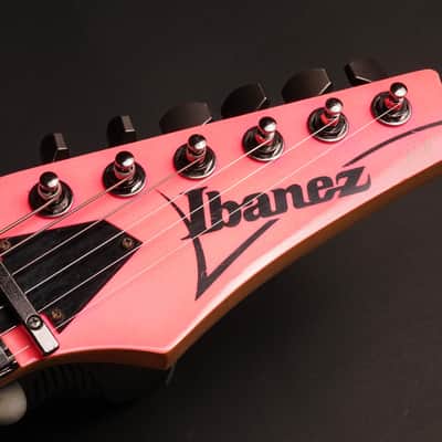 Ibanez JEM777-SK Shocking Pink 1987 – First Year, FujiGen Japan, Steve Vai Signature, Original Edge Tremolo image 9