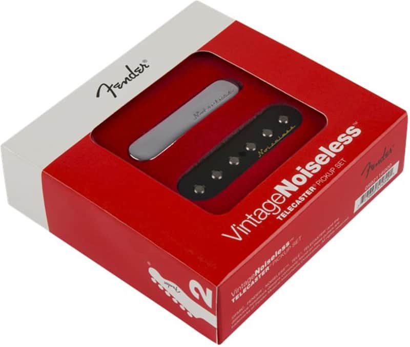 Fender Vintage Noiseless Telecaster Pickup Set image 1