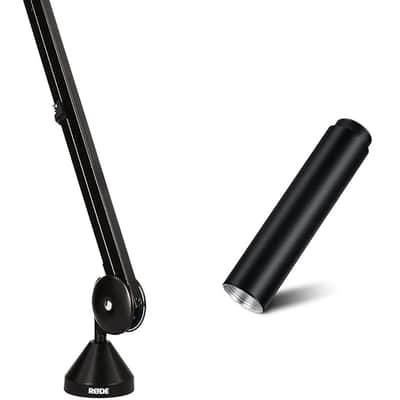 Psa1 Professional Studio Boom Arm With Zaykir Microphone Stand Extension image 2