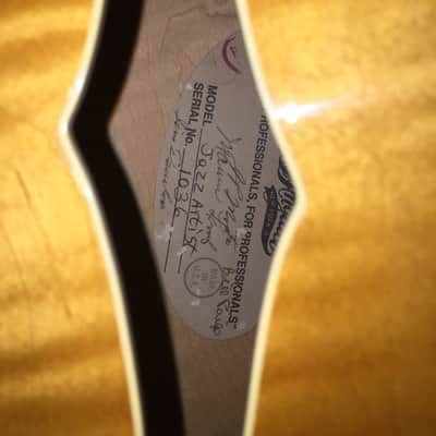 The Heritage D'Angelico II 1995 circa Natural image 11